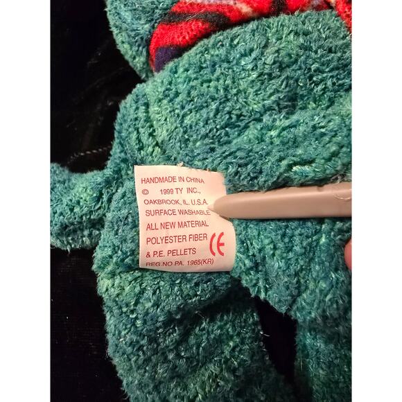 Ty beanie Baby Set of 3 Curley, Groovy, and Wallace EUC - Picture 4 of 16